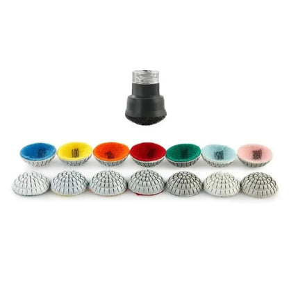 Stone Detailing Aperture 10mm, 14mm Polishing Pad Construction Polishing Pads Abrasive Tool Extended Service Life
