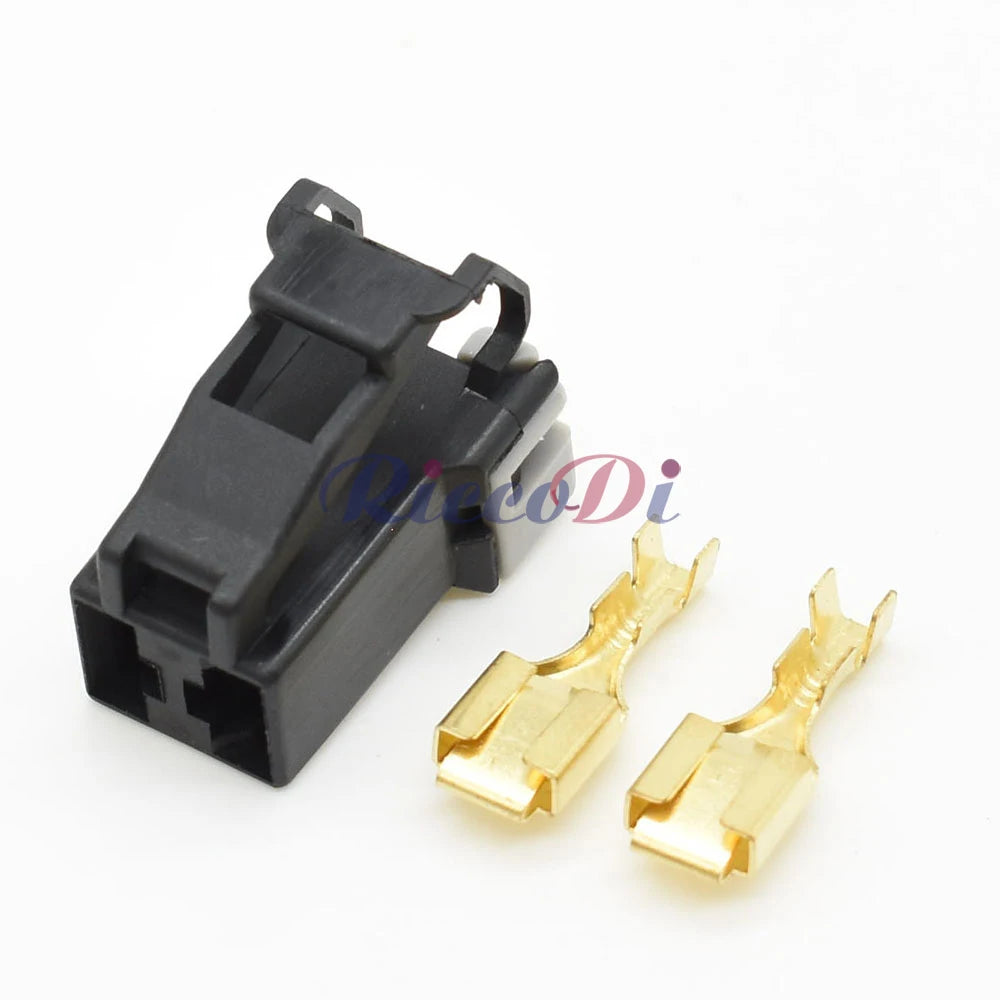 2 Pin 6.3mm Connector DJ7028Y-6.3-21 7123-6023-30 Automotive Wiring Harness Plug