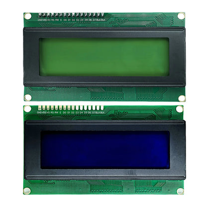 LCD2004A 20x4 Character I2C LCD Display Module HD44780 with Serial Interface Adapter Blue Green Screen for Arduino Projects