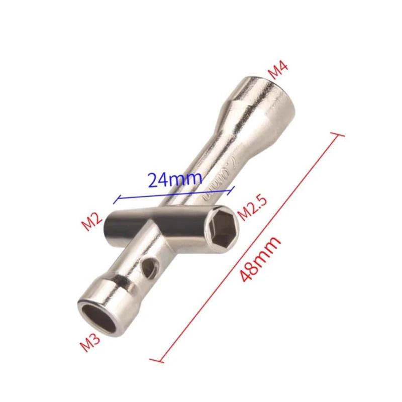 Mini Hex & Cross Screw Nut Wrench Set M2 M2.5 M3 M4 Maintenance Tool