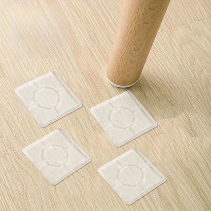 Shock Resistant Anti Vibration For Pads 4Pcs for Appliances Slip Resistant Feet Mat for Washing Machine and Furniture