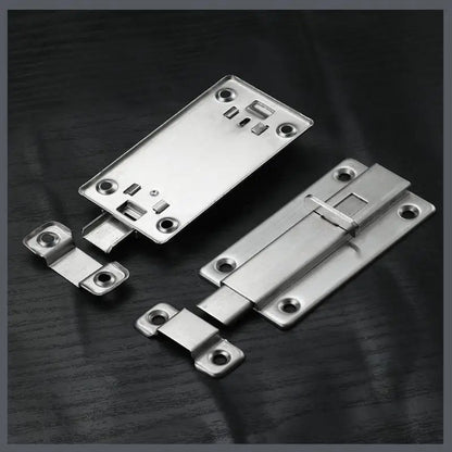 New Self-Elastic Latch Security Bolt Latch Anti-theft Spring Latches Stainless Steel Cabinet Hinges Furniture Supplies Hardware