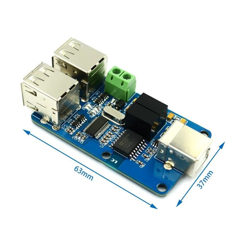 FT232RL USB to RS485 Converter Module with ADUM3160 Isolation | Industrial Serial Port Communication Adapter with Coupling Protection