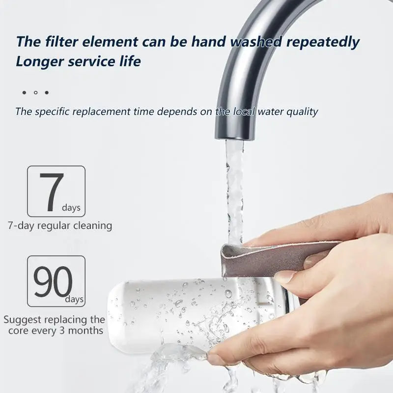 New 2PCS For Home Kitchen Housheold Easy To Use New Replacement Ceramic Faucet Tap Water Filter Purfier Cartridge Durable Gift