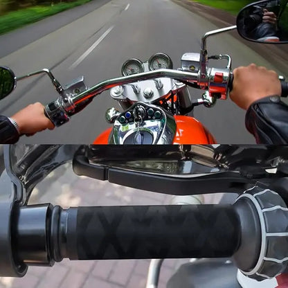 Non-Slip Motorcycle Handlebar Sleeve Thermal Shrinkage Heat Shrinkable Cover Rubber Safety Brake Grip Sleeve Protector Covers