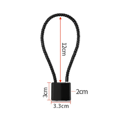 Steel Wire Padlock with Key Anti-theft Cabin Lock