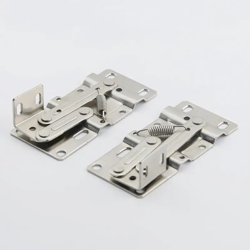 2pcs Self-Closing 45 Degree Pivot Hinge Kitchen Cabinet Tip-Out Trays Hinges For Sink Drawer Bathroom Organizers Shoe Cabinets