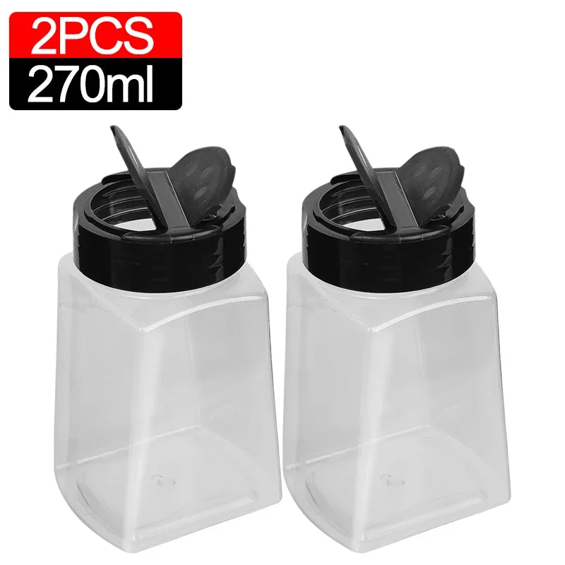Portable Spices Seasoning Shaker Bottles Sugar Salt Pepper Jars BBQ condiment dispenser Empty Plastic Container Kitchen Gadgets