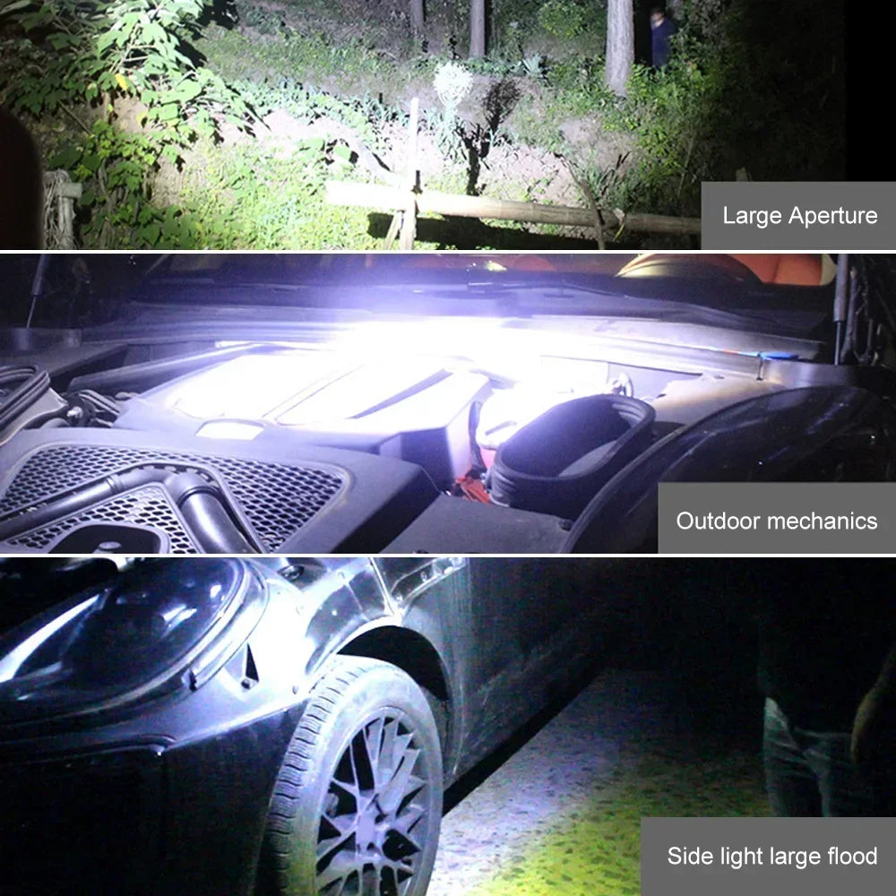 LED Work Light with Magnet COB Garage Mechanic Maintenance Lamp