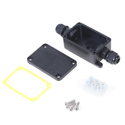 1/2sets 450V 2Way IP66 Outdoor Waterproof Cable Connector Junction Box With Terminal