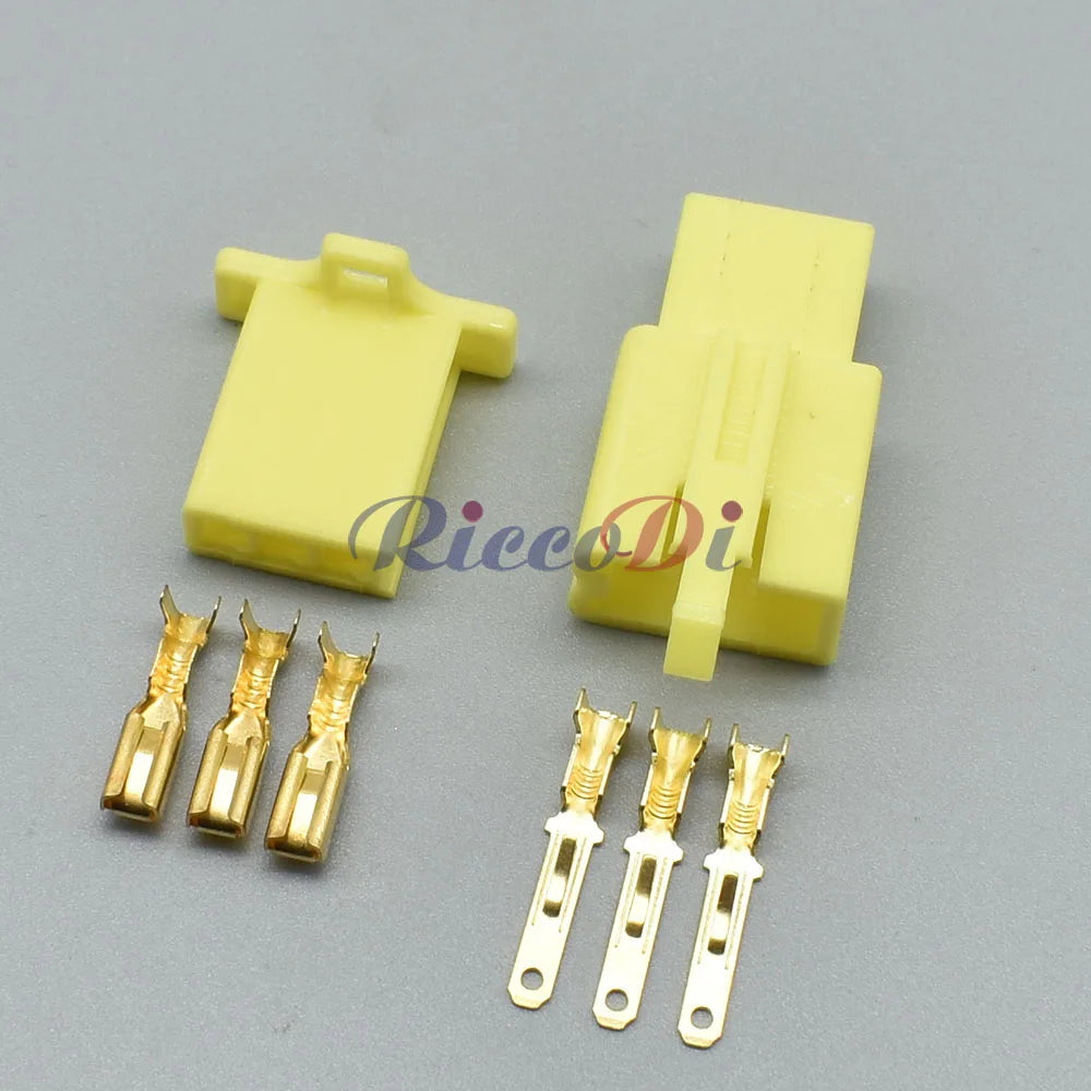 3-Pin Connector 6030-3991 6040-3111 Female Male Plastic Housing with Wires Automotive Harness