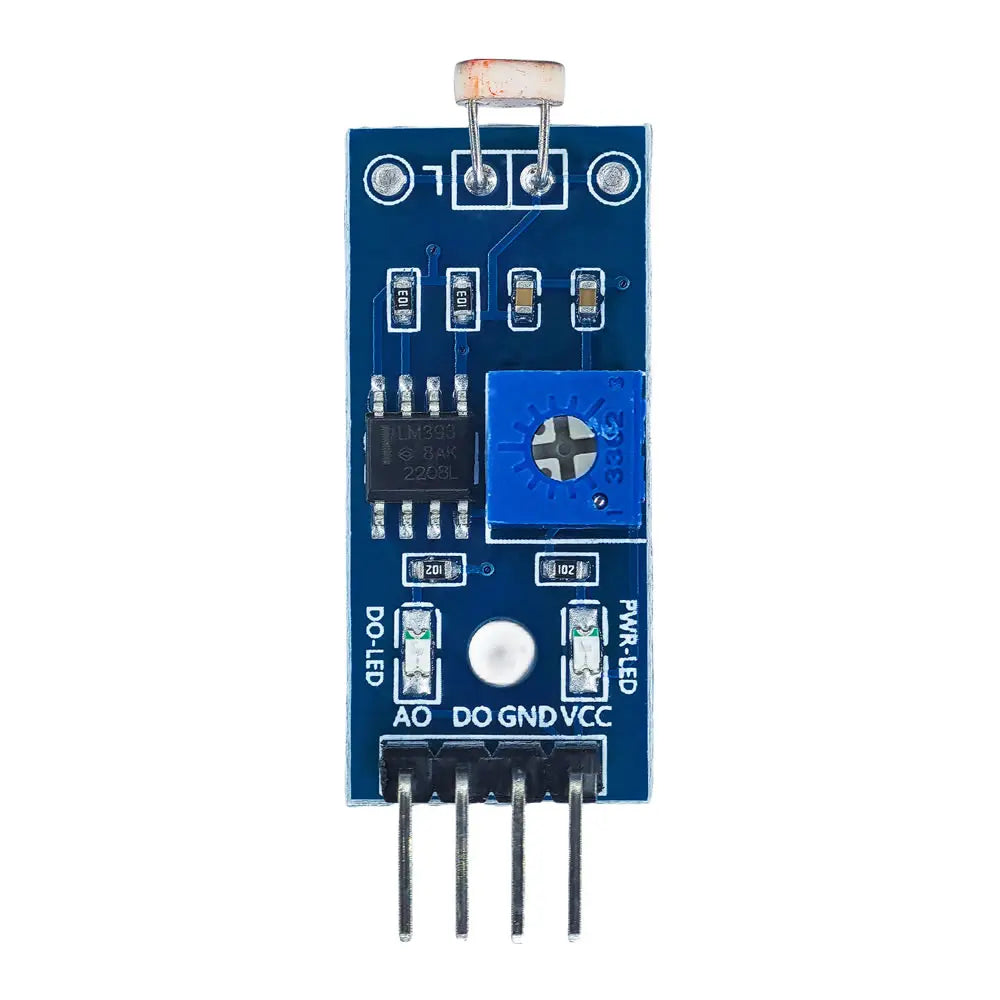 Photosensitive Sensor Module 4-Pin 3.3-5V Photoresistor Light Detection Module for Arduino