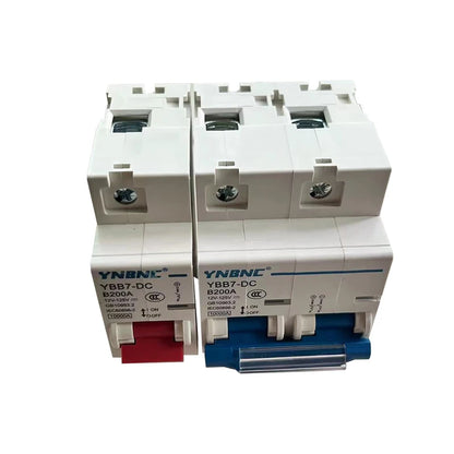 DC Circuit Breaker MCB 1P 2P 12V–125V Circuit Protector 63A–250A for Solar RV Battery Switches
