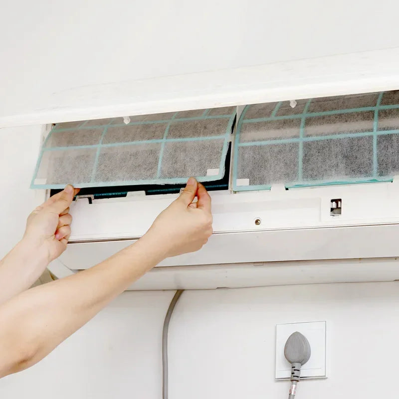 20/2PCS Anti-Dust Air Condition Outlet Filter Mesh Anti-dust Net Cleaning Purification Household Air Conditioner Cleaning Filter