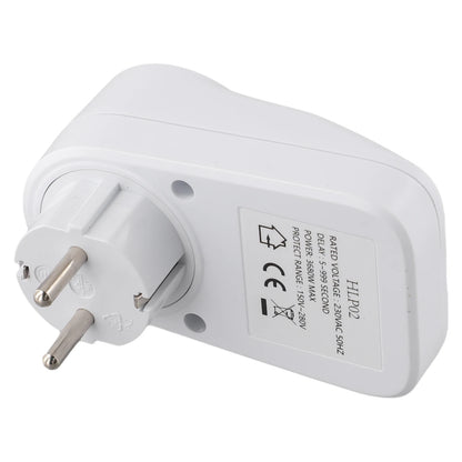 Adjustable Voltage Protector Socket AC120V/230V 16A Surge Protection with Delay | DE UK US Plug