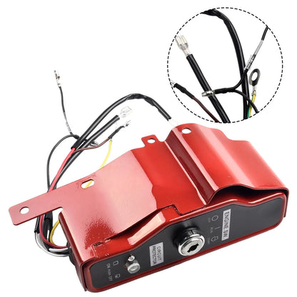 Engines Generator Pump Ignition Switch 168F/170F 188F/190F 20.5 X 7 Cm/8.07 \\\\\\\"x 2.76\\\\\\\" Iron Red+black Brand New