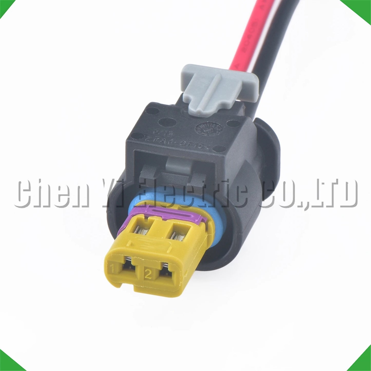 2 Pin Waterproof VVT Solenoid Ignition Coil Connector 4F0973702A 11G973702 for VW Audi