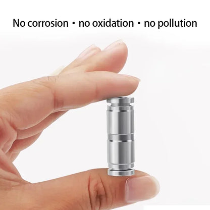 304 Stainless Steel Pneumatic Quick Connect Fitting PG PU 4/6/8/10mm Air Compressor Gas Pipe Hydraulic Plug-In