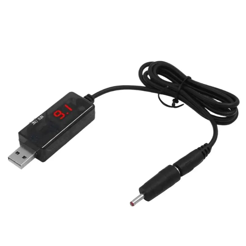 DC 5V To 9V 12V USB Step-up Converter Cable + 3.5x1.35mm Connecter USB Boost Converter For Power Supply/Charger/Power Converter