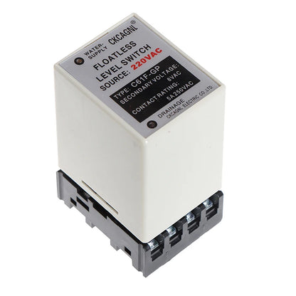 C61F-GP AC220V Floatless Level Relay Level Controller with Base