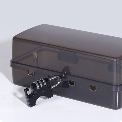 New 6 Outlets Plastic Cable Management Box Electrical Boxes Rain-Proof Weather Proof Plug Box Lead Cover For Protect Outlet Plug