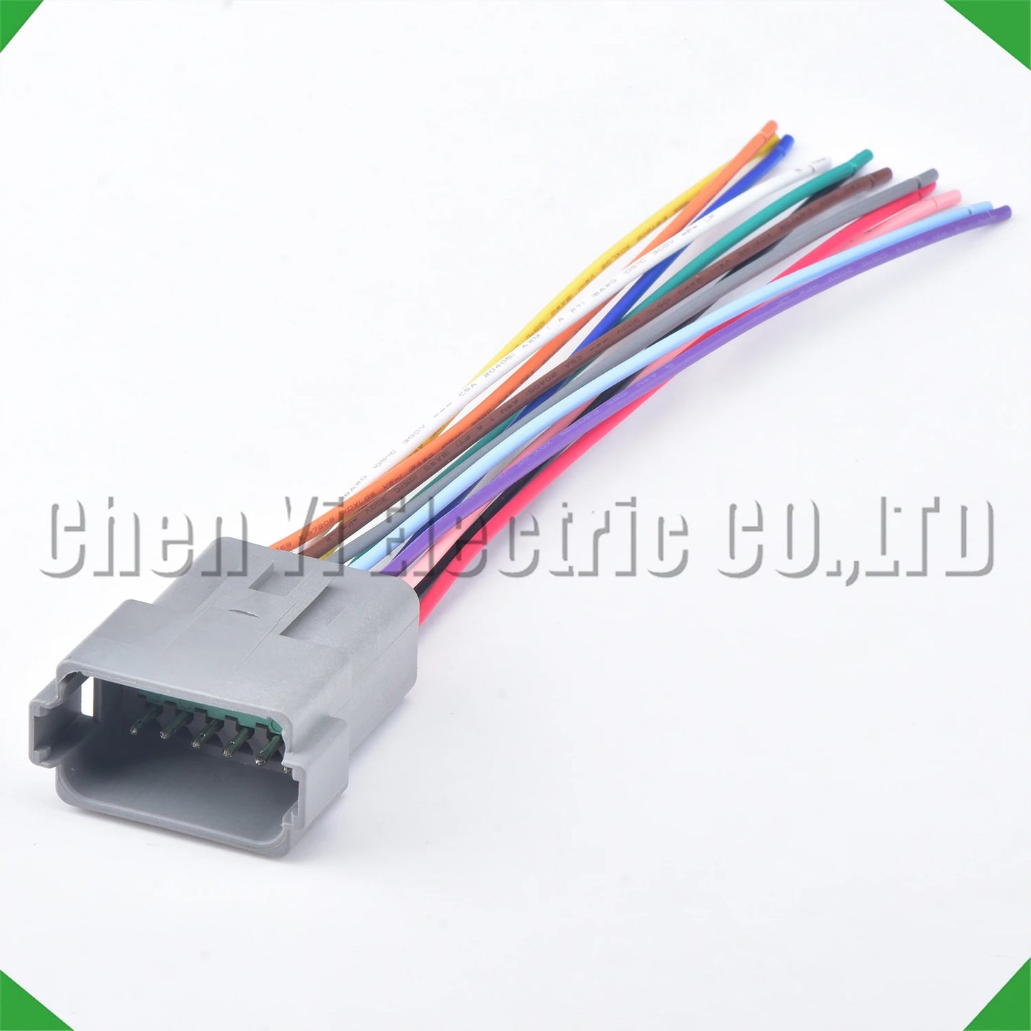 12 Pin Male & Female Waterproof Connector – Automotive Electrical Wire Harness Pigtail Plug for Deutsch DT04-12P / DT06-12S