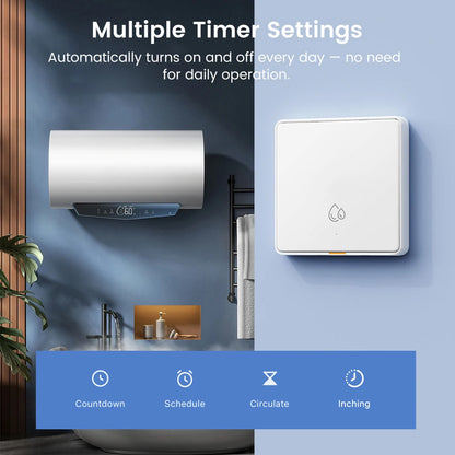 App Controlled Wall Switch Circuit Breaker Energy Monitoring Switch 4000W Power Switch Circuit Isolation Board Easy Installation