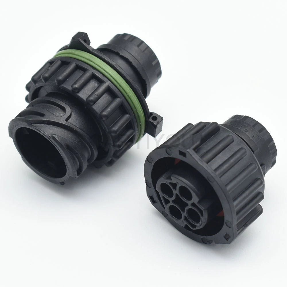 Tyco 4 Pin Round Male Female Sealed Odometer Speed Sensor Connector Plug for HOWO A7 Truck 1-967402-1 1-967325-1