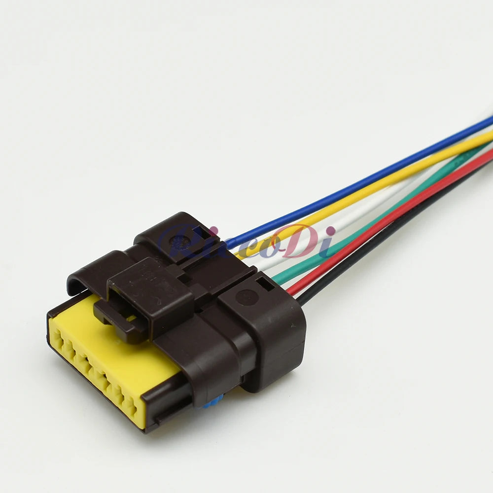 1.5 / 2.8 Series 6 Pin Waterproof Automotive Fuel Pump Connector 211PC069S0190 Auto Wire Socket