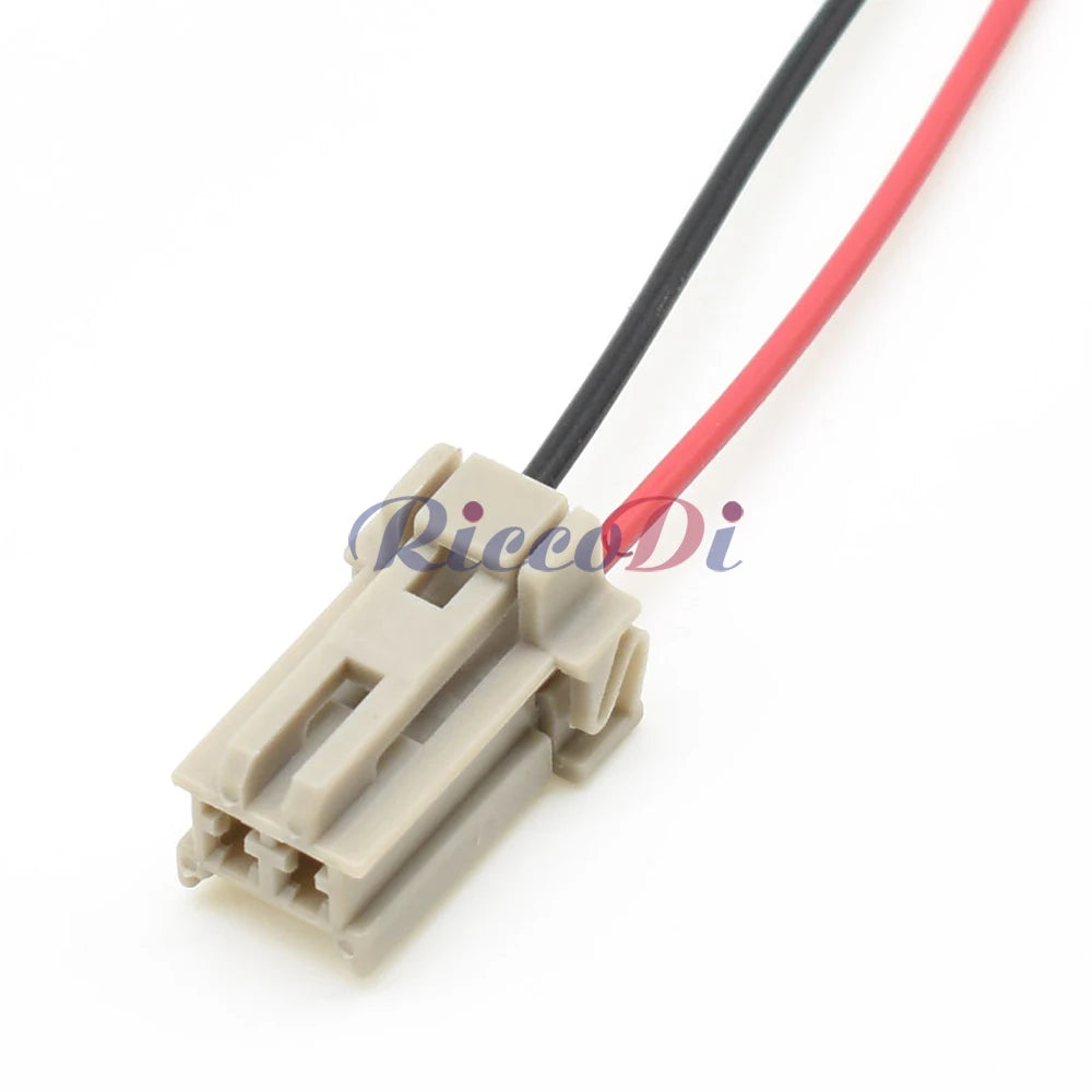 2 Pin Automotive Trunk Lock Connector Wiring Harness Plug 2.2mm for Honda Nissan
