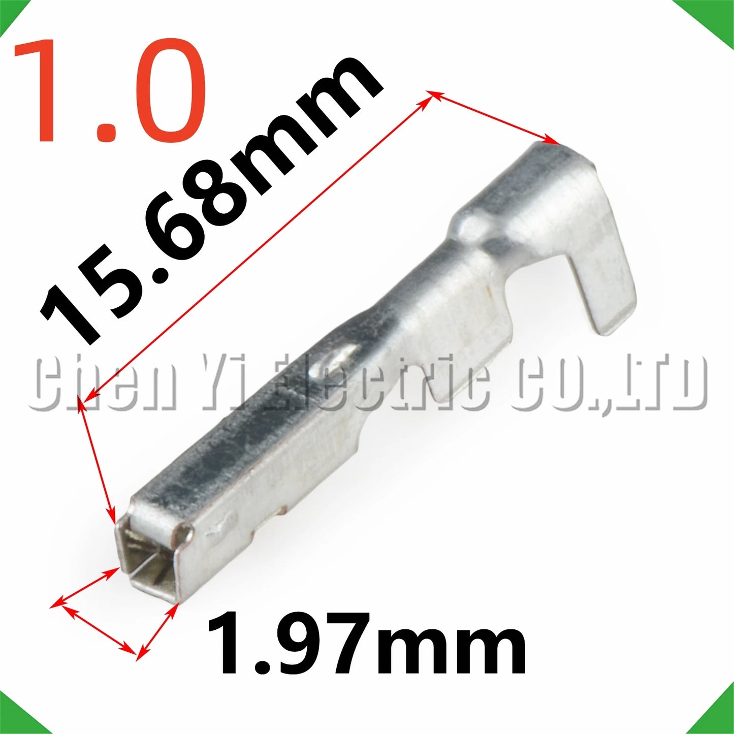 50 Pcs 1.0mm Male or Female Wire Crimp Pins – Automotive Connector Crimp Pins for 7114-1466-02 / 7116-1466-02 Wire Harness Plug