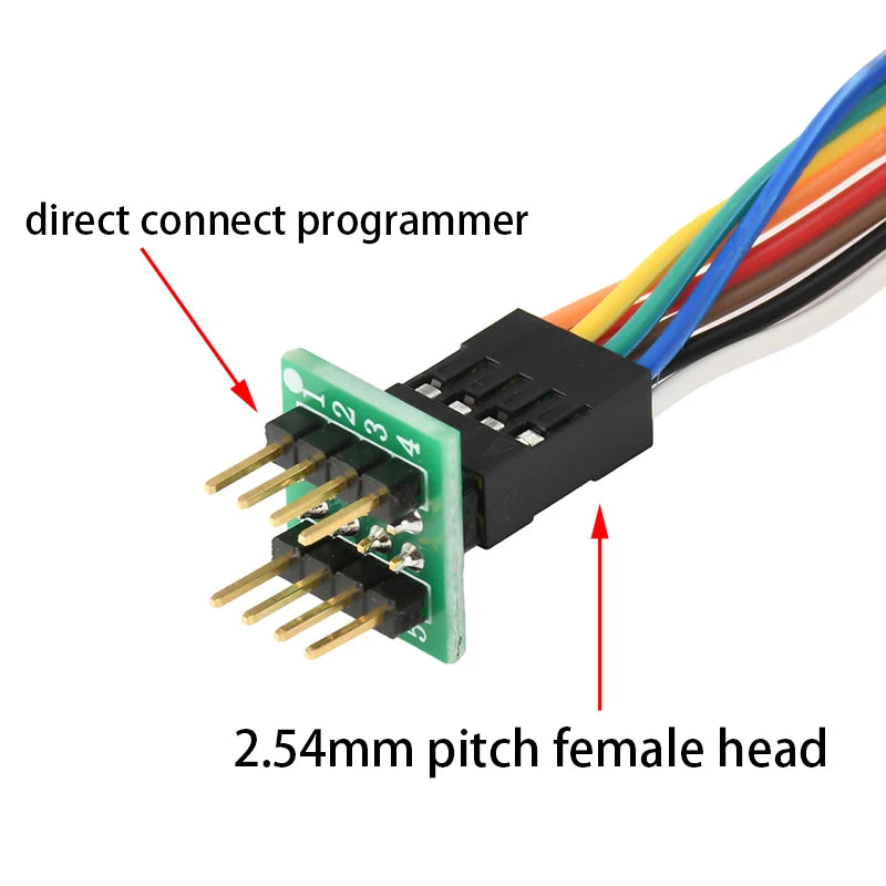 SOP8/WSON8/QFN8 Mini Spring Pin Test Probe for IC Programming and Hard Drive Repair