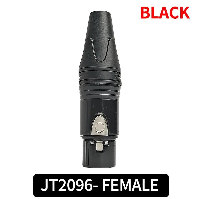 3 Pin XLR Male to Female Adapter Connector Mic Audio Plug Converter for Microphone Mixer Amplifier Sound Equipment