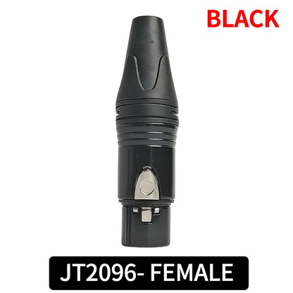 3 Pin XLR Male to Female Adapter Connector Mic Audio Plug Converter for Microphone Mixer Amplifier Sound Equipment