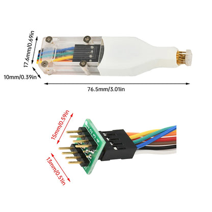 SOP8/WSON8/QFN8 Mini Spring Pin Test Probe for IC Programming and Hard Drive Repair