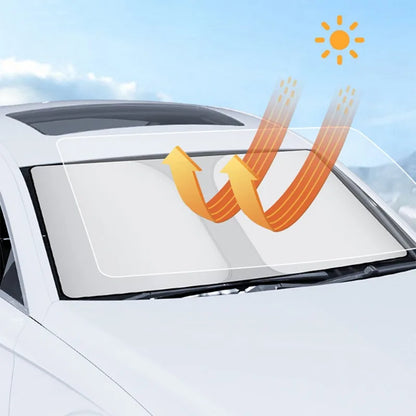 Car Front Window Sunshade Cover Sun Shade Windshield Visor Windscreen Folding Auto UV Protection Curtain Styling Accessories