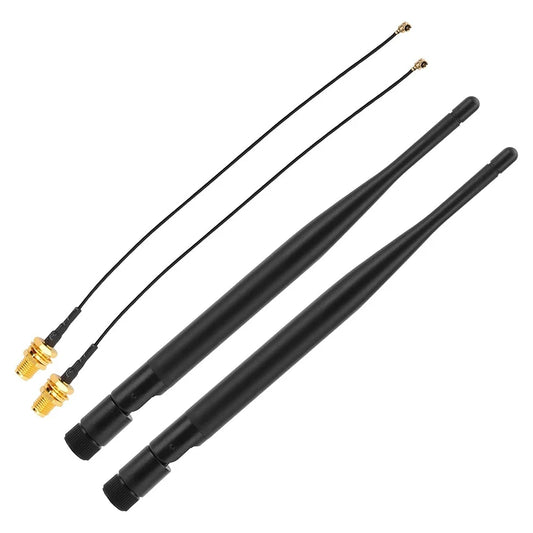 2pcs 915MHz For LORA Antenna Indoor 5dBi Gain For SMA Male For Cable For Gateway Router Communication Antenna Docking Station