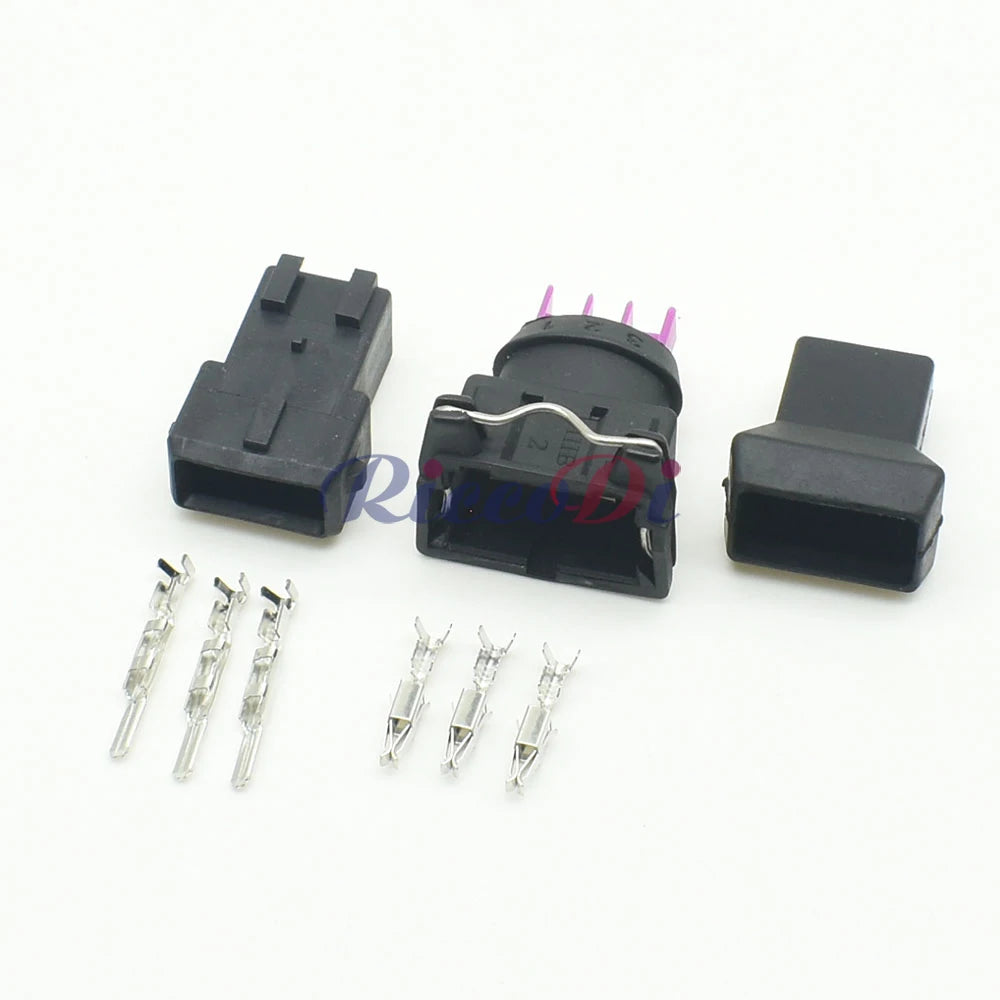 3 Pin EV1 Fuel Injector Connector 443906233 443906247 DJ7031-3.5 Male Female Automotive