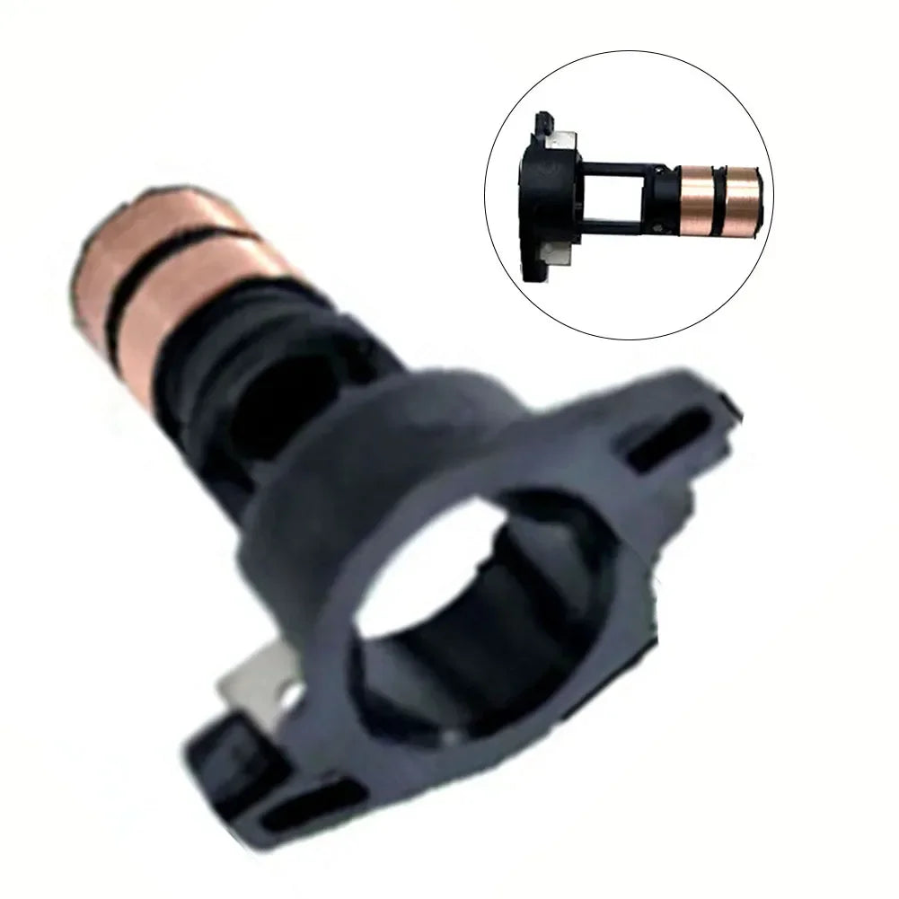 JDH-015-2 Generator Collector Copper Head Slip Ring Copper Ring 16x7.1x8(51.6) Mm 2Rings For DC Motor Electric Motor Collecting