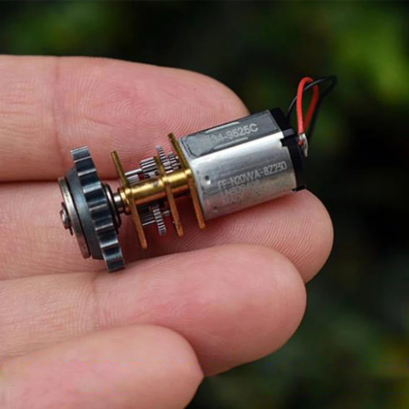 DC 5V 6V 93RPM-115RPM Slow Speed Micro Gearbox Reduction Motor DIY Robot Car GA12-N20 Mini 12mm Full Metal Gearbox Gear Motor