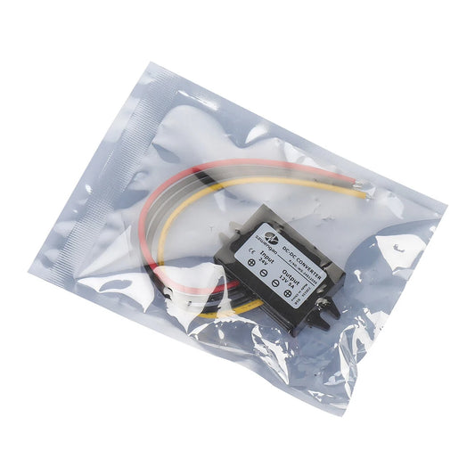 Power Converter Voltage Converter Waterproof 18V 36V DC To 12V DC 5A 60W Black In-car Inverter Stepdown Brand New