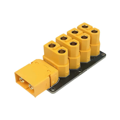 XT60 High-Current Power Distribution Board — 53×33×20mm for Drones, Robots & Multi-Motor Systems