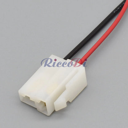 2 Pin 6.3mm Waterproof Connector DJ7021-6.3-11/21 for Motorcycle E-Bike Car Wiring Harness