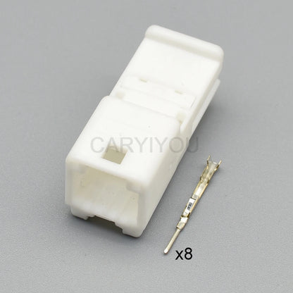8-Pin Tyco AMP Auto Connector 0.7mm for Toyota 1376352-1 1565804-1 | Male Female Set + Wire Harness
