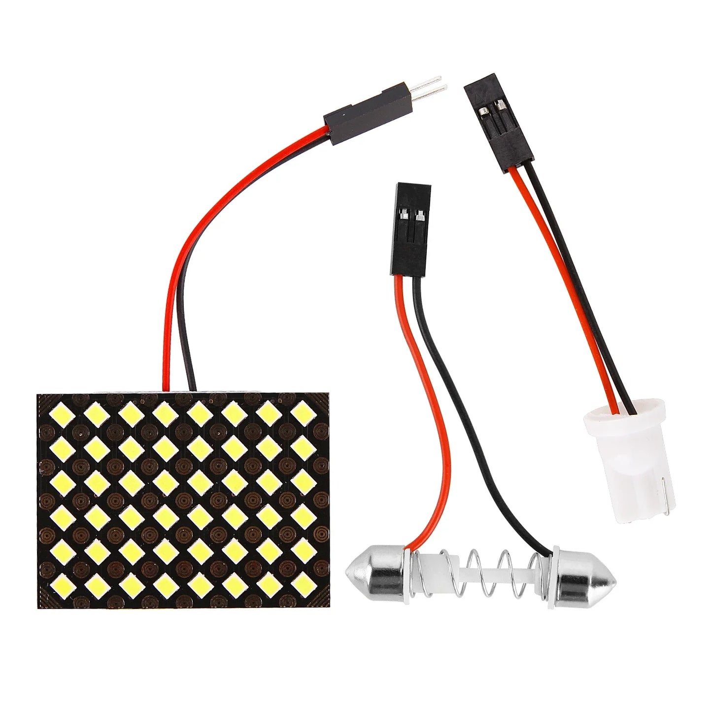 T10 LED Interior Panel Light 12V White Dome Reading Lamp 48/24/12 SMD