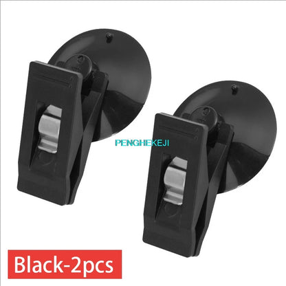 Multifunctional Car Glasses and Card Clip Suction Holder Double Clip