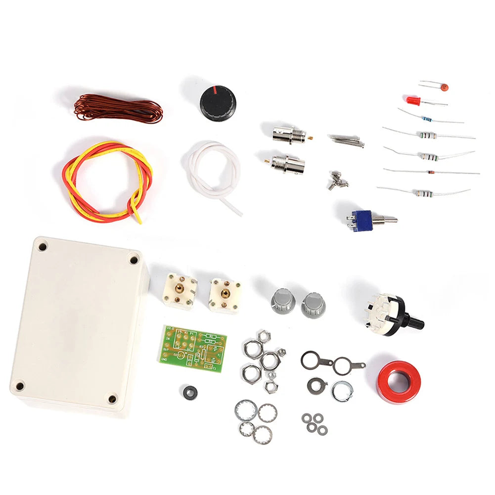 DIY Antenna Tuner Antenna Tuner Kit Approximately 10cm*6.8cm*5.0cm 1-30MHz Antenna Tuner Antenna Tuner Q9 Interface
