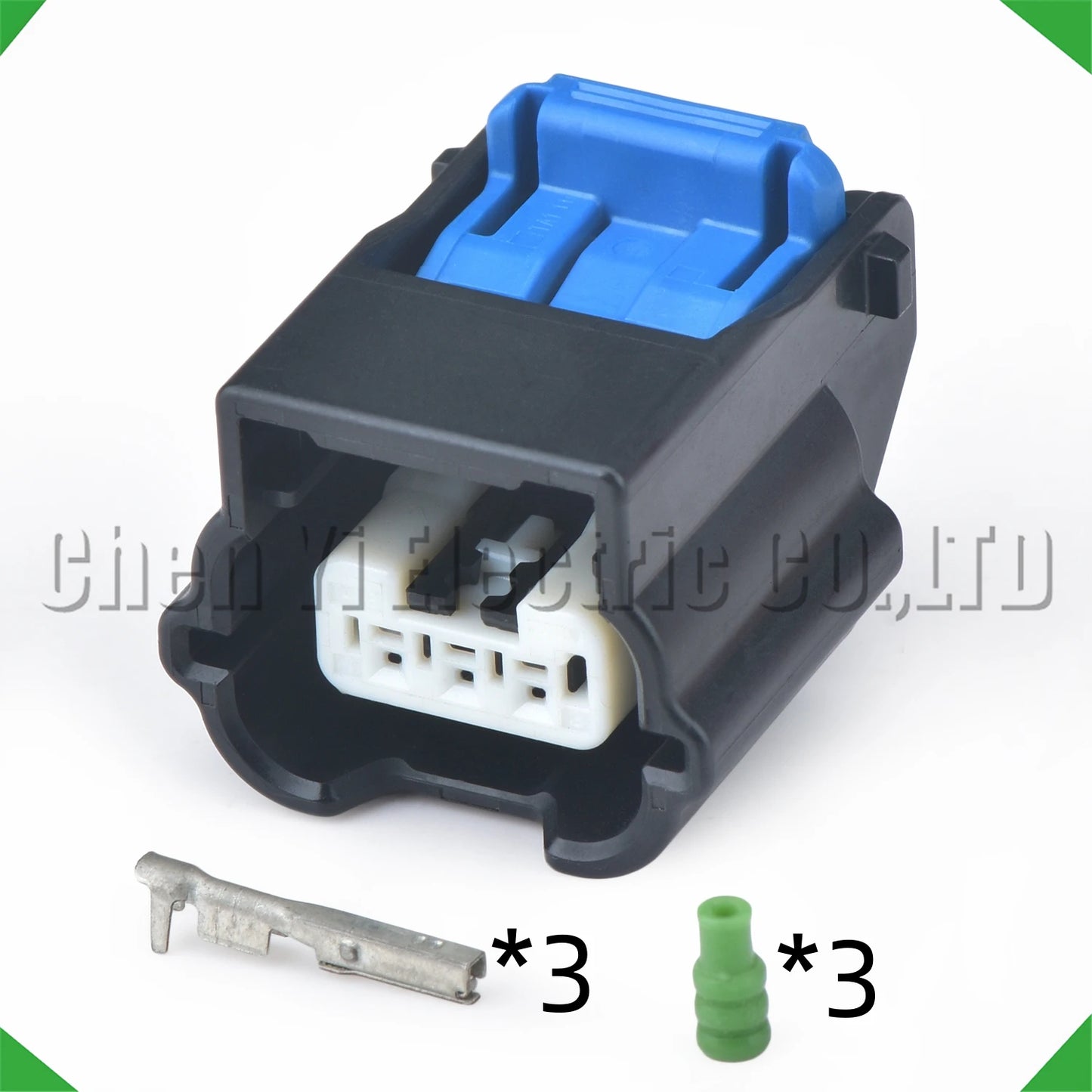 3 Pin Auto Connectors for Radar, Crankshaft Position Sensor, Headlight Adjustment Motor Wire Harness Plug 7283-8852-30 7282-8852-30