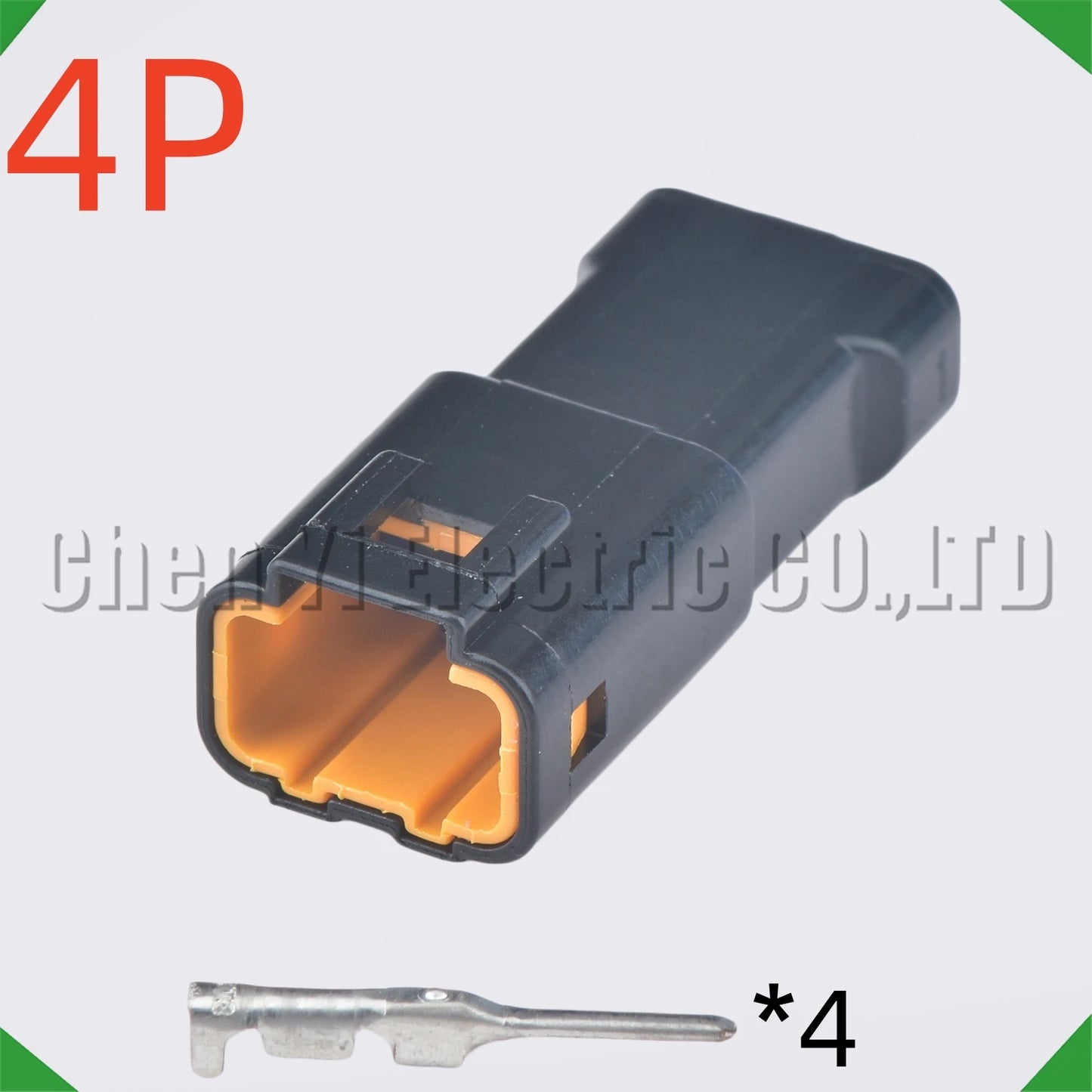 4 Pin Auto Waterproof Electronic Connector Wire Harness Butt Plug for 04R-JWPF-VSLE-S 04T-JWPF-VSLE-S JWPF-VSLE-D