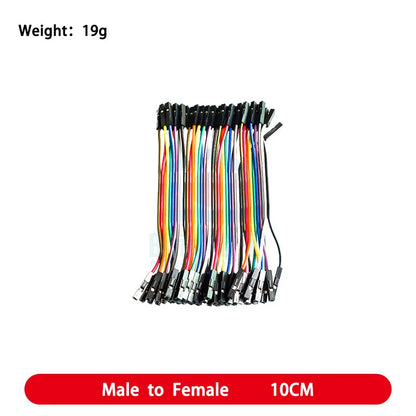 DuPont Jumper Wires Female to Female, Male to Female, and Male to Male